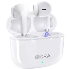 Audífonos In Ear Inalámbricos Bluetooth 5.3 1hora Aut203 Color Blanco