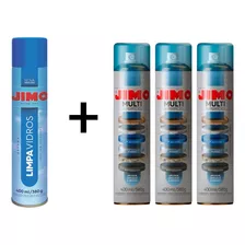 Kit 1 Jimo Limpa Vidro + 3 Multi Superfícies 400ml Jimo