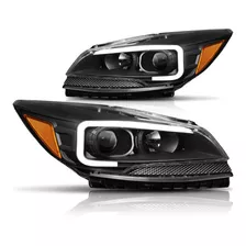 Faros Ford Escape Proyector 13-16 Angel Eye Led Bajo Pedido