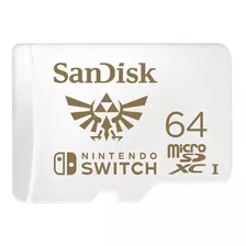 Micro Sd 64 Gb Sandisk Para Nintendo Switch + Envío Gratis