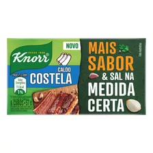 Caldo Em Tablete Costela Knorr Mais Sabor Caixa 57g 6 Unidades