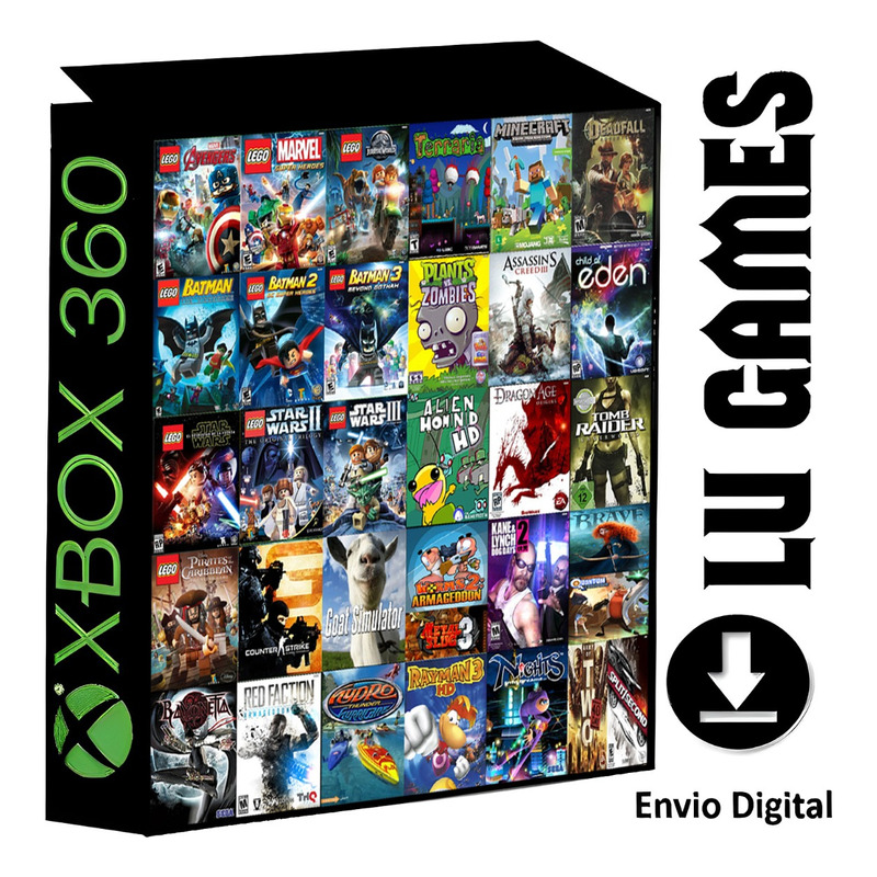 Combo 20 Jogos – Midia Digital Xbox 360 - 95xGames