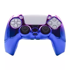 Case Para Mando Ps5 Dualsense Protector Rígido Azul/morado