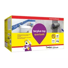 Impermeabilizante Tecplus Top Quartzolit 4kg Fl