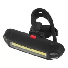 Lanterna Led Traseira 2 Cores Bike Sinalizador Usb 5 Modos