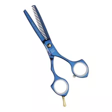 Tesoura Kasho Profissional Desfiadeira 5.5 Polegadas Azul