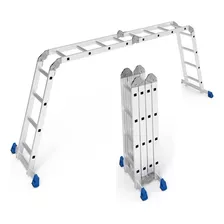 Cavalete Aluminio Articulada 4x4 Multifuncional Escada 4,23m