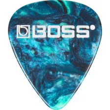 Paquete 10 Plumillas Boss Azul Turquesa Duras Bpk-72-oh