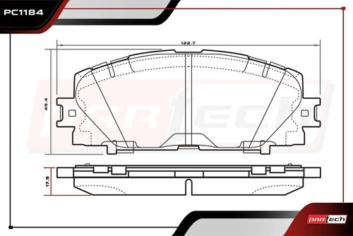 Balatas Delanteras Toyota Prius C 2013 Foto 2