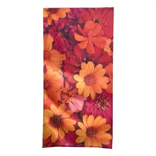 Toalha De Praia Brisa Estampada Tecido Atoalhado 69 X 140 Cm Floral