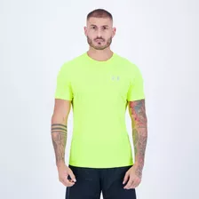 Camiseta Under Armour Speed Stride Amarelo Fluorescente