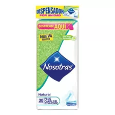 Toallas Nosotras Natural Plus - Unid - Unidad a $19