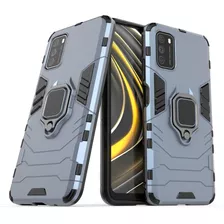 Funda Xiaomi Poco M3 + Cristal Templado 9d