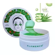 60 Parches Flamenco Anti Ojeras Mascarilla Aloe Vera