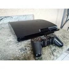 Ps3 Slim 500gb Liberado Com Cfw Evilnat 4.91 Lotado De Jogos! Sony Playstation 3