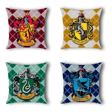 Pack 4 Almohadones De Harry Potter + Regalo.