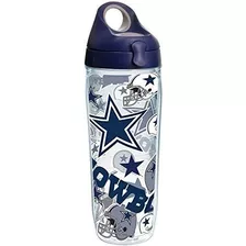 Tervis 1247896 Nfl Equipo Botella De Agua Con Tapa 24 Oz Tra