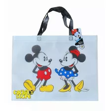 Bolsa Ecologica Disney Mickey And Minnie Mouse 45x34cm