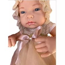 Muñeca Bebe Reborn Realista 35 Cm Incluye Ropa Y Accesorios