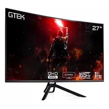 Gtek Q2765vc Monitor Curvo Para Juegos Sin Marco De 27 Pulga