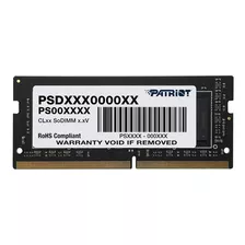 Memoria Soddim Patriot 16gb 3200 Ddr4 Psd416g3281s Notebook