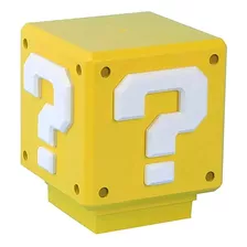 Lámpara Luces Mario Bros Nintendo Cubo Led Gamer