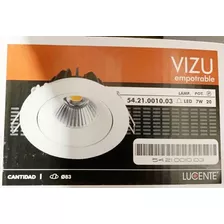 Embutido De Techo Vizu R 7w Led Calido 