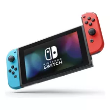 Nintendo Switch Oled Con Joy-con Rojo Neón Y Azul
