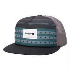 Hurley Gorra Para Hombre - United Snap Back Flat Brim Trucke