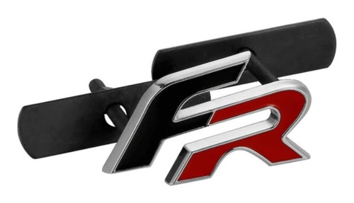 Logo Frontal Parrilla Emblema Fr Para Seat 6.4x3.6cm Foto 3