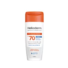 Protetor Solar Helioderm Protección Solar Fps 70 Sem Color 70fps En Creme 200ml