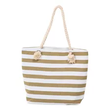 Bolsa De Praia Feminina Listrada Grande 44x33cm Moda Verão