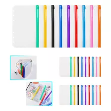 27 Bolsillos Para Carpeta A6,bolsa Pvc Impermeable,colorido