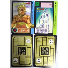 128 Cards Dragon Ball Z Bandai Originais 1990 Japão