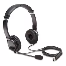 Headset Audifono Microfono Wired Kensington Hi-fi Usb-a