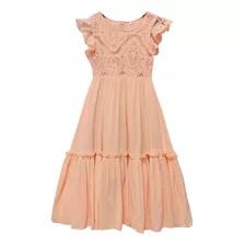 Vestido De Gaze De Casamento Infantil Para Meninas De Meia I