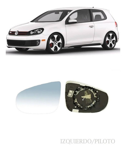 Luna De Espejo Golf Gti 2011-2013 C/desempaante Izquierda Foto 2