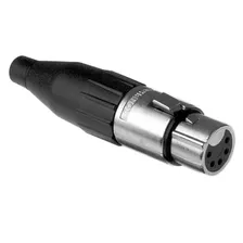 Conector Xlr Canon Femea Amphenol 5 Pinos Ac5f P. Entrega