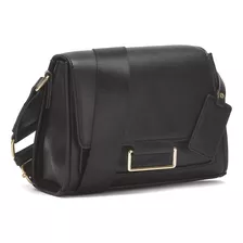 Bolsa Andrea Correa Ancha Ajustable Para Mujer Negro