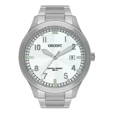 Relógio Orient Masculino Prata - Mbss1361 B2sx Correia Prateado