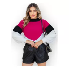 Blusa Feminina Suéter De Tricot Amplo E Confortáconfortável 