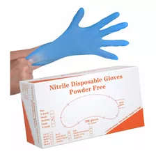 Guantes Desechables Sin Polvo, Guantes De Nitrilo, Paquete .