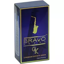 Cañas Sinteticas Bravo Para Saxofon Alto - Fuerza 2.0, Mo