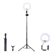 Aro De Luz 8 PuLG Joyroom Trípode 1,3m Base Cel +accesorios