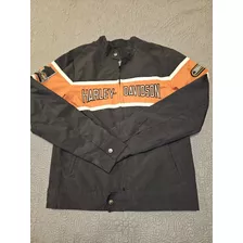 Campera Nylon Harley Davidson Talle 12/14. Original. Usada