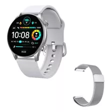 Relógio Smartwatch Haylou Solar Plus Prata + Pulseira Metal