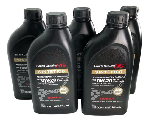  Aceite Sintetico Y Filtros Honda Crv 2017 2018 2019 2020  Foto 2