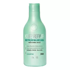 Shampoo Nutrição Antiquebra Força Brilho Keep Repair 300ml