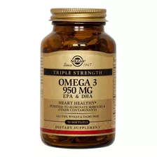 Triple Strength Omega-3 950 Mg 50 Soft Sabor Sin Sabor