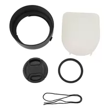 Tapa De Filtro Uv Hd De 43 Mm Con Capucha De Lente De Cámara